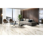 Sant'Agostino Trumarmi Krystal Surface Marble Effect Porcelain Tile - 60cm X 120cm - Gold