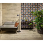 Sant'Agostino Timewood Natural Surface Stoneware Ceramic Tile - 30cm X 180cm - Natural