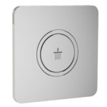 Emporio Bagno Laghi Plus Push Button Stop Valve - Matt Black