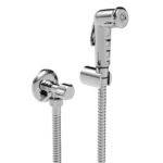 Emporio Bagno Douche Kit With Stop Valve - Chrome