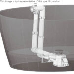 Ashton And Bentley Slotted Click Up Bath Waste - Gloss White