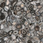 Mirage Wanderlust Wa 10 Marble Effect Tile - 1200mm x 2780mm - Agata Black - AQO4